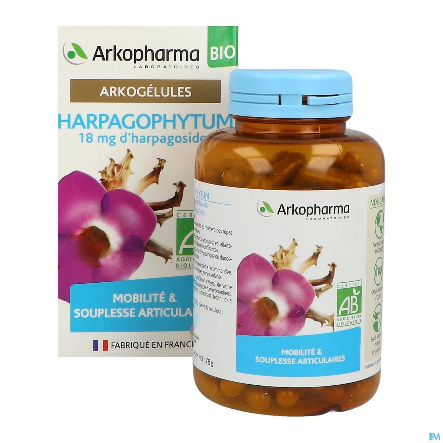 Arkogélules Harpagophytum Bio 150 Capsules