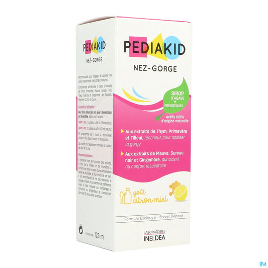 Ineldea Pediakid Nose Throat Syrup 125ml