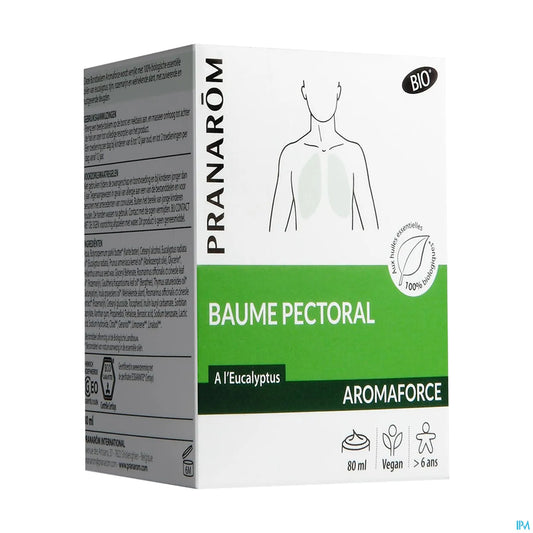 Balsamo per il petto biologico Aromaforce 80 ml
