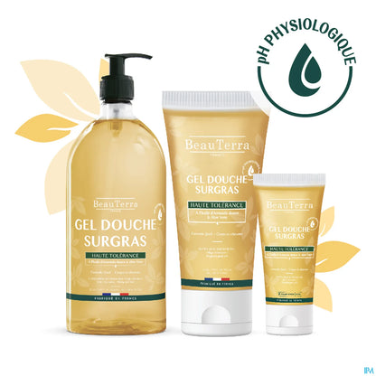 Hypoallergenic Superfatted Shampoo Shower Gel 1 L