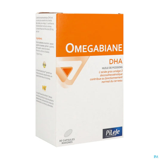 Omegabiane Docosahexaenoic Acid 80 Capsules