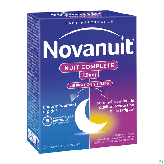 Novanuit Nuit Complète 40 Comprimés