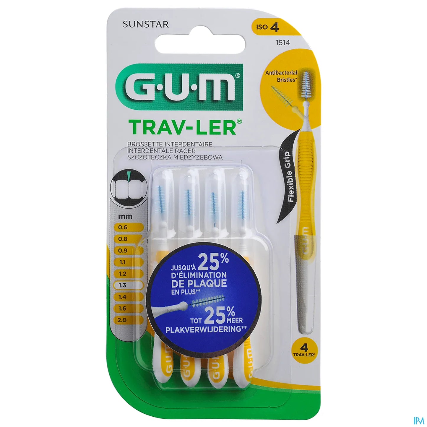 Brossettes Trav-Ler 1.3mm X4 1514