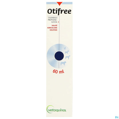 Flacone di soluzione auricolare Otifree da 60 ml