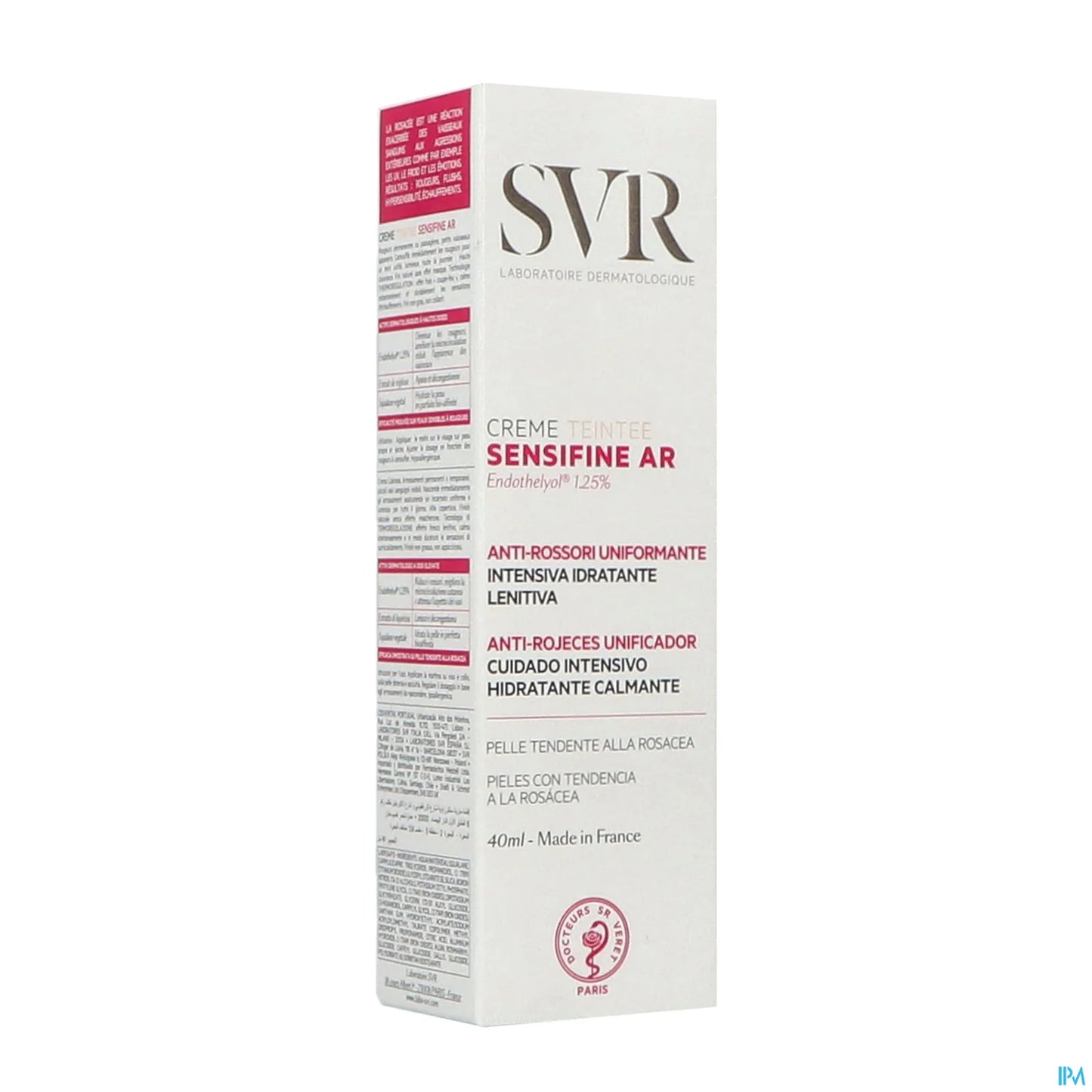 Sensifine AR Crema Colorata Trattamento Intensivo Anti-Rossore 40ml