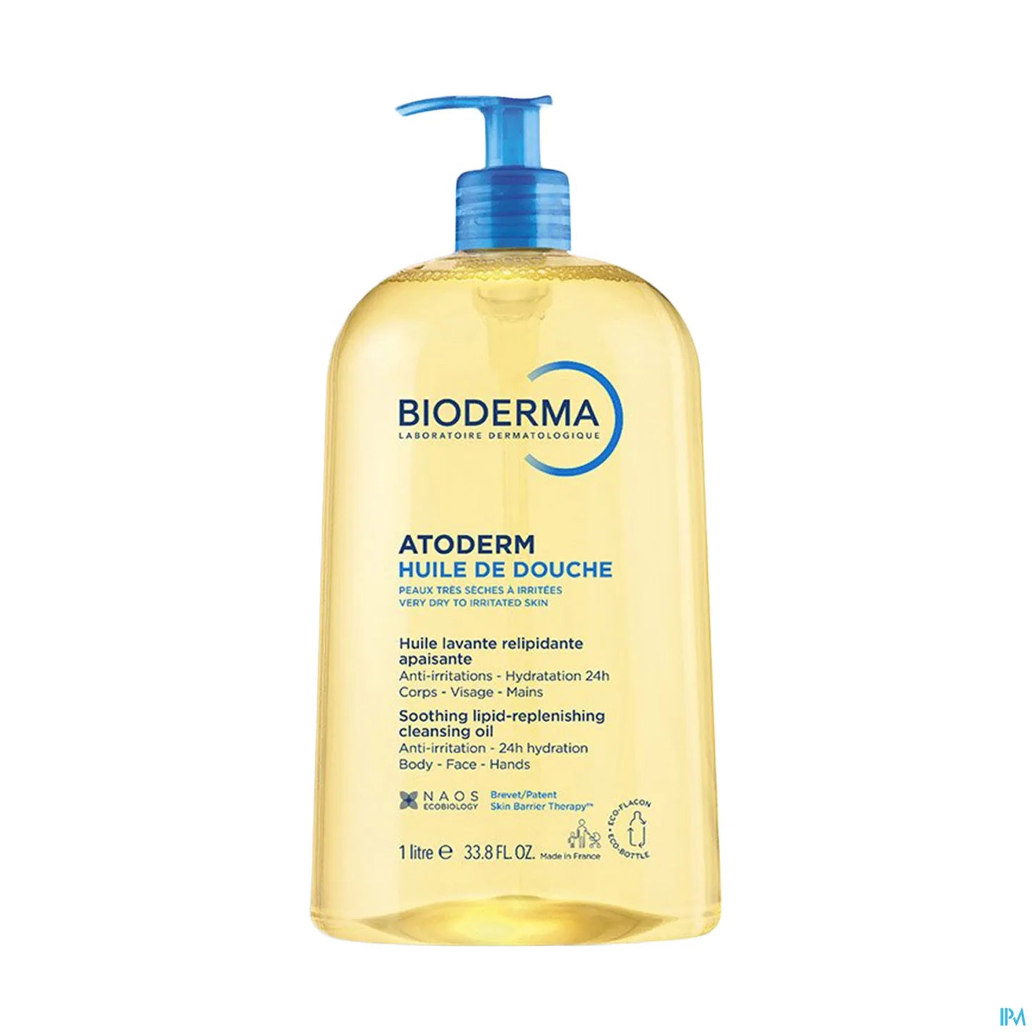 Atoderm Olio Doccia 1 l Pompa
