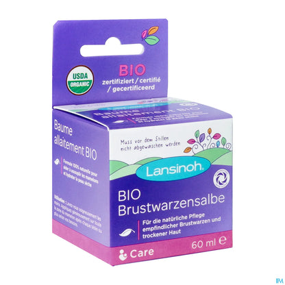 Balsamo biologico per l'allattamento 60 ml