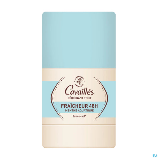 Cavaillès Déodorant Stick Fraîcheur Menthe 48H 50 g