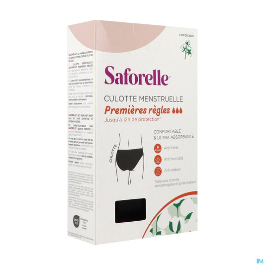 Culotte Menstruelle Premières Règles Bio Taille 12-14 Ans 1 Culotte