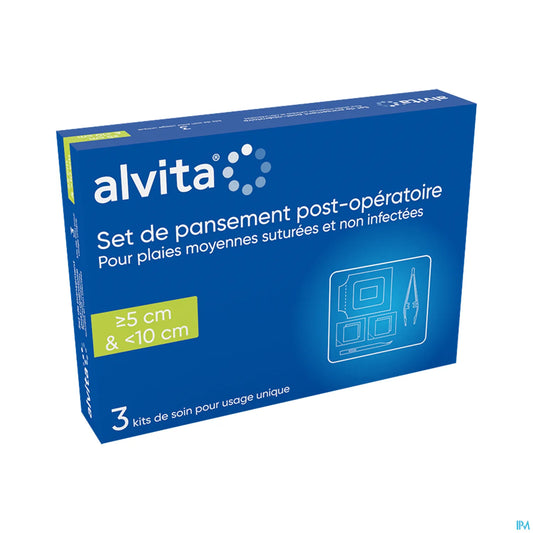 Set di medicazione post-operatoria 5 cm 10 cm 3 kit
