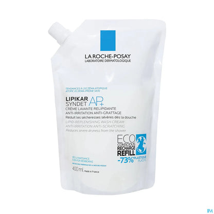 Ricarica crema detergente Lipikar Syndet AP+ 400 ml