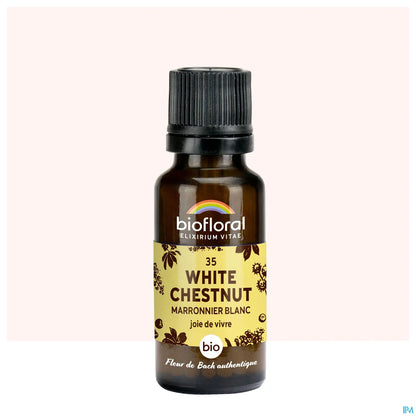 Bach Flower 35 White Chestnut 19.5 g Granules