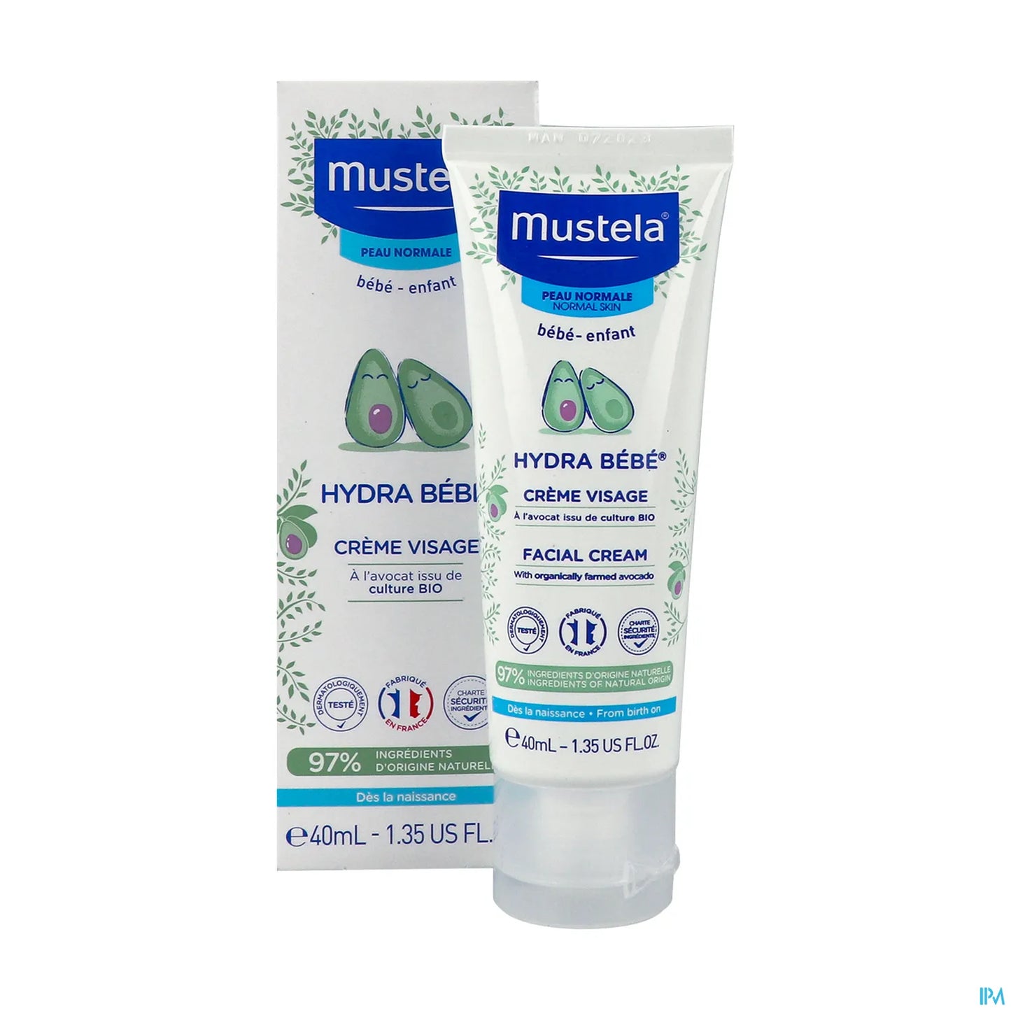 Hydra Bebe Crème Visage Peau Normale 40ml