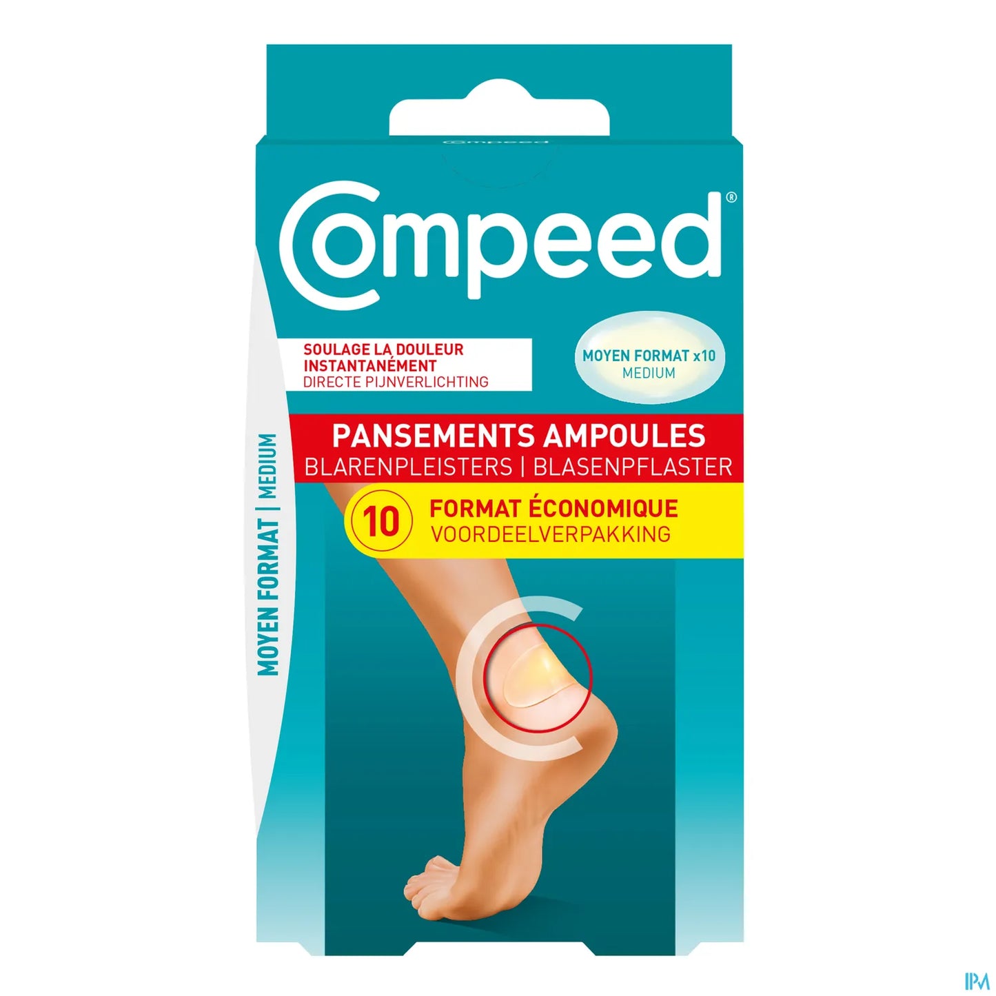 Pansements Ampoules Moyen Format 10 Pansements