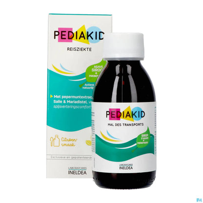 Ineldea Pediakid Nausées Vomissements Mal des Transports Sirop 125ml