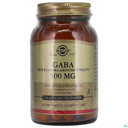 Gaba 500mg 50 Capsule Vegetali
