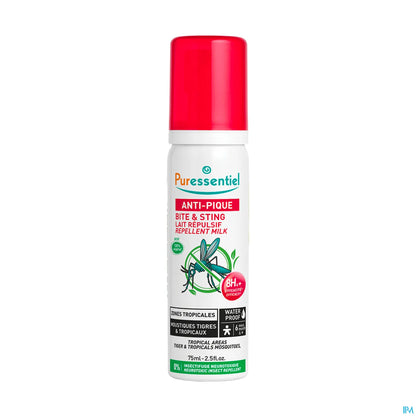 Anti-Pique Lait Répulsif Waterproof 75ml Zones Tropicales