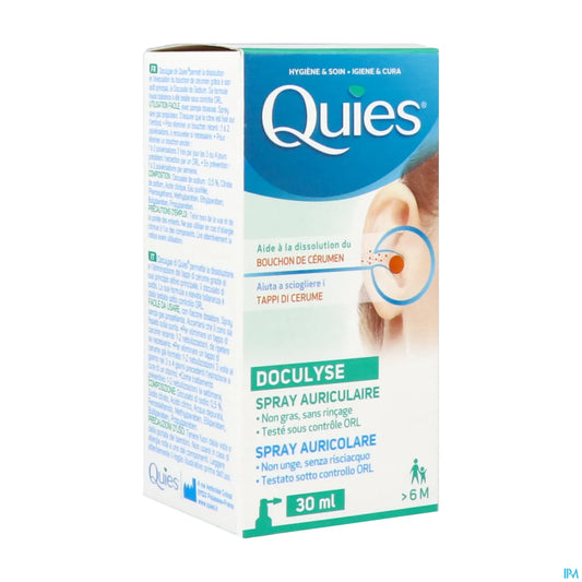 Spray auricolare Doculyse per la rimozione del cerume 30 ml