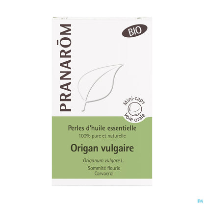 Perles Huile Essentielle Origan Vulgaire 60 unités