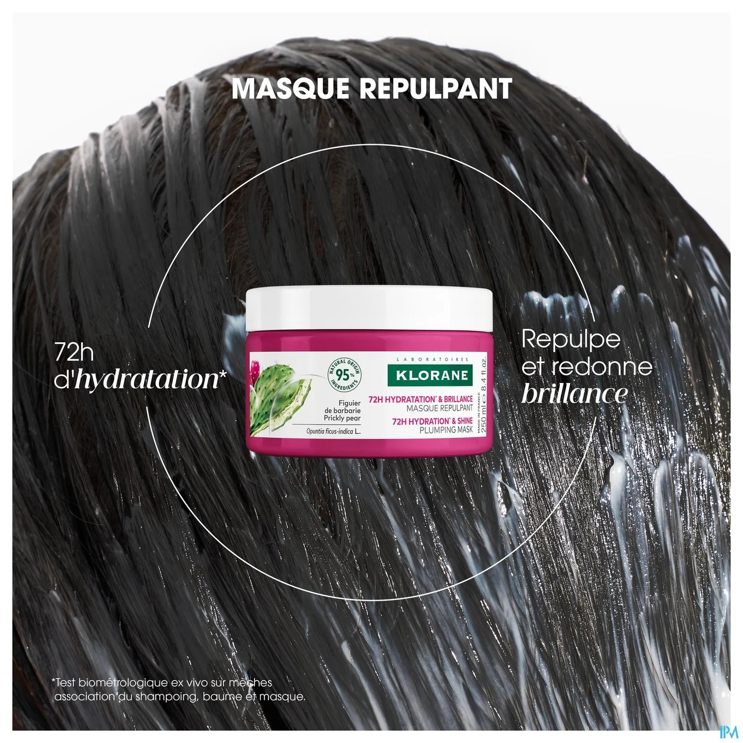 Hydration & Shine - Masque Repulpant à la Figue de Barbarie 250 ml