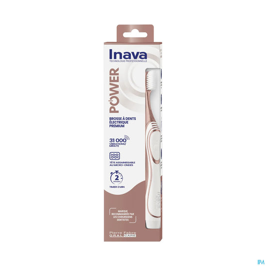 Power Brosse à Dents Electrique Premium Rose