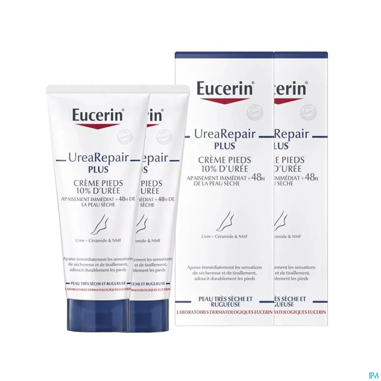 UreaRepair Plus Foot Repair Cream 10% Urea 2x100ml
