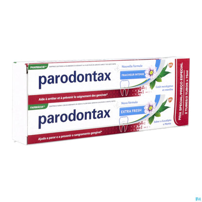 Dentifricio Freschezza Intensa 2x75ml