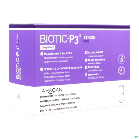 Capsule Biotic P3 Stress 40
