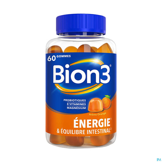 Énergie Et Équilibre Intestinal 60 Gommes