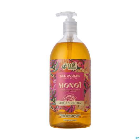 Gel doccia Green Nature Monoï in edizione limitata, flacone da 1 l