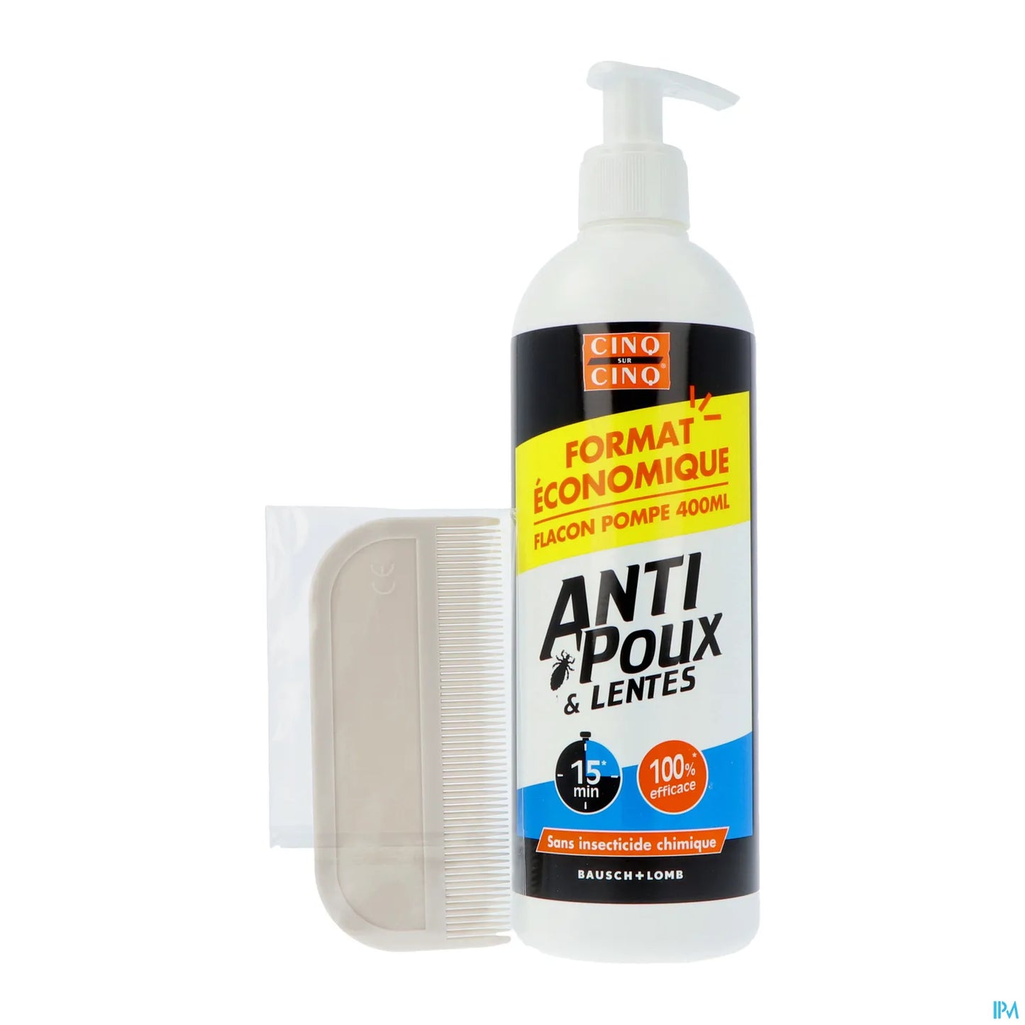 Shampoing Gel Anti-Poux et Lentes 400ml