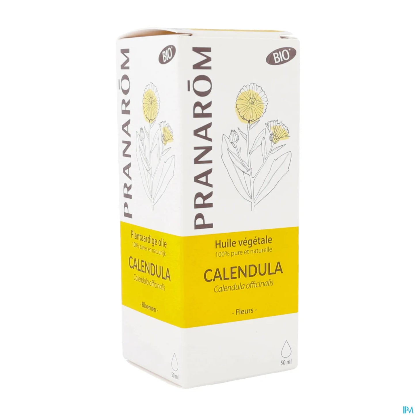 Huile Végétale Calendula Bio Flacon 50ml