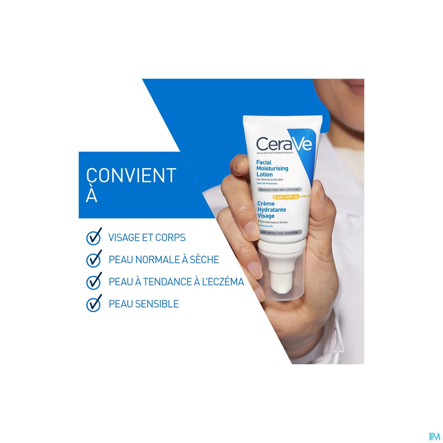 Crème Hydratante Visage SPF30 52ml