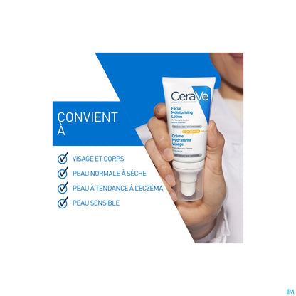 Crème Hydratante Visage SPF30 52ml
