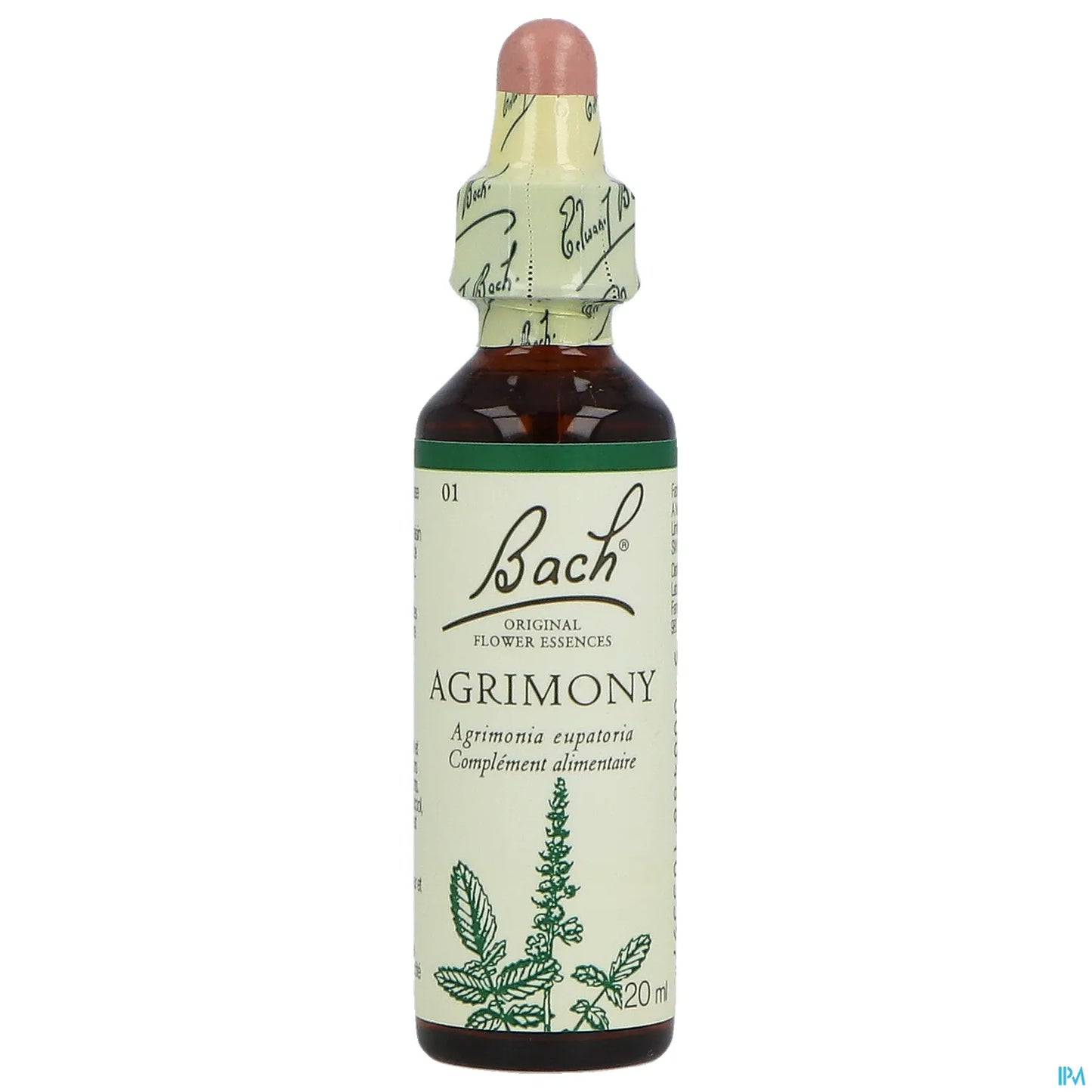 Agrimony N°01 Fleurs de Bach 20ml