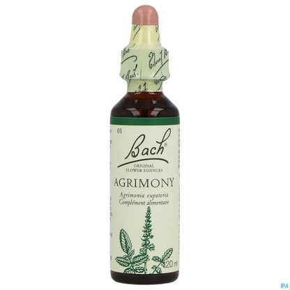 Agrimony N°01 Fleurs de Bach 20ml