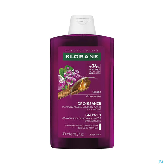 Klorane Shampoing Croissance à la Quinine 400 mL