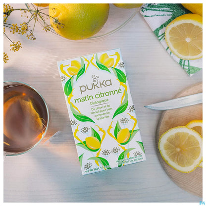 Infuso mattutino al limone biologico 20 bustine