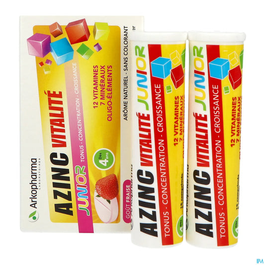 Azinc Vitalité Junior 30 compresse masticabili gusto fragola