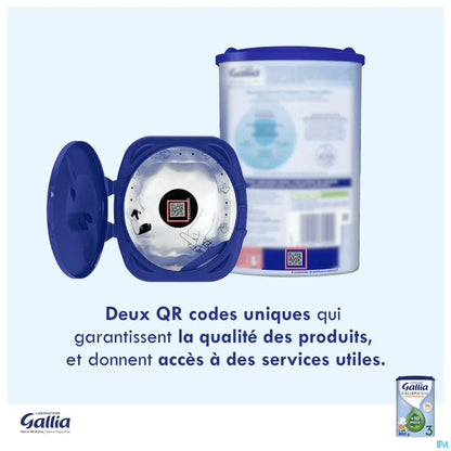 Gallia Calisma Croissance Bio 3ème Âge dès 10 Mois 800 g