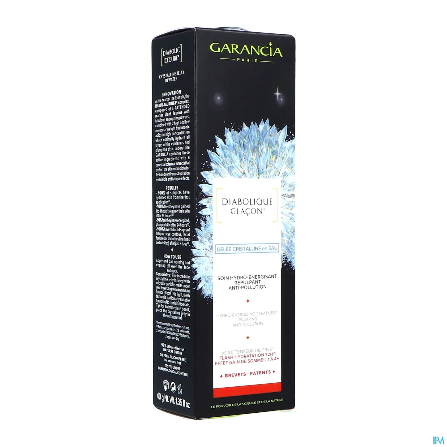 Diabolique Glaçon Gelée Hydratante Cristalline 40g