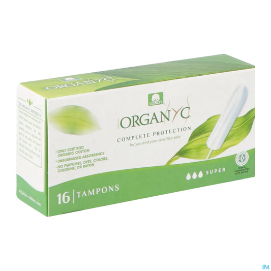 Super 16 Tampons Organic Digital Tampon