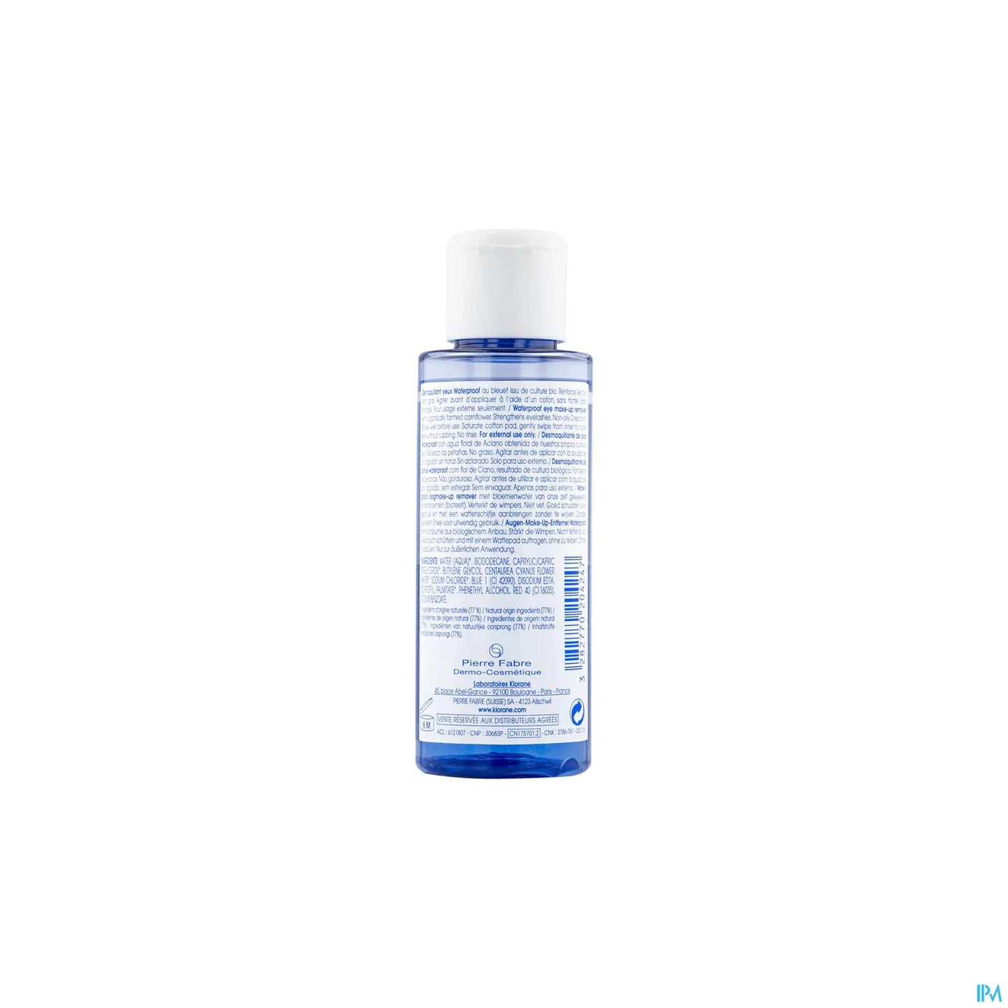 Face Waterproof Eye Make-Up Remover With Organic Cornflower 100ml