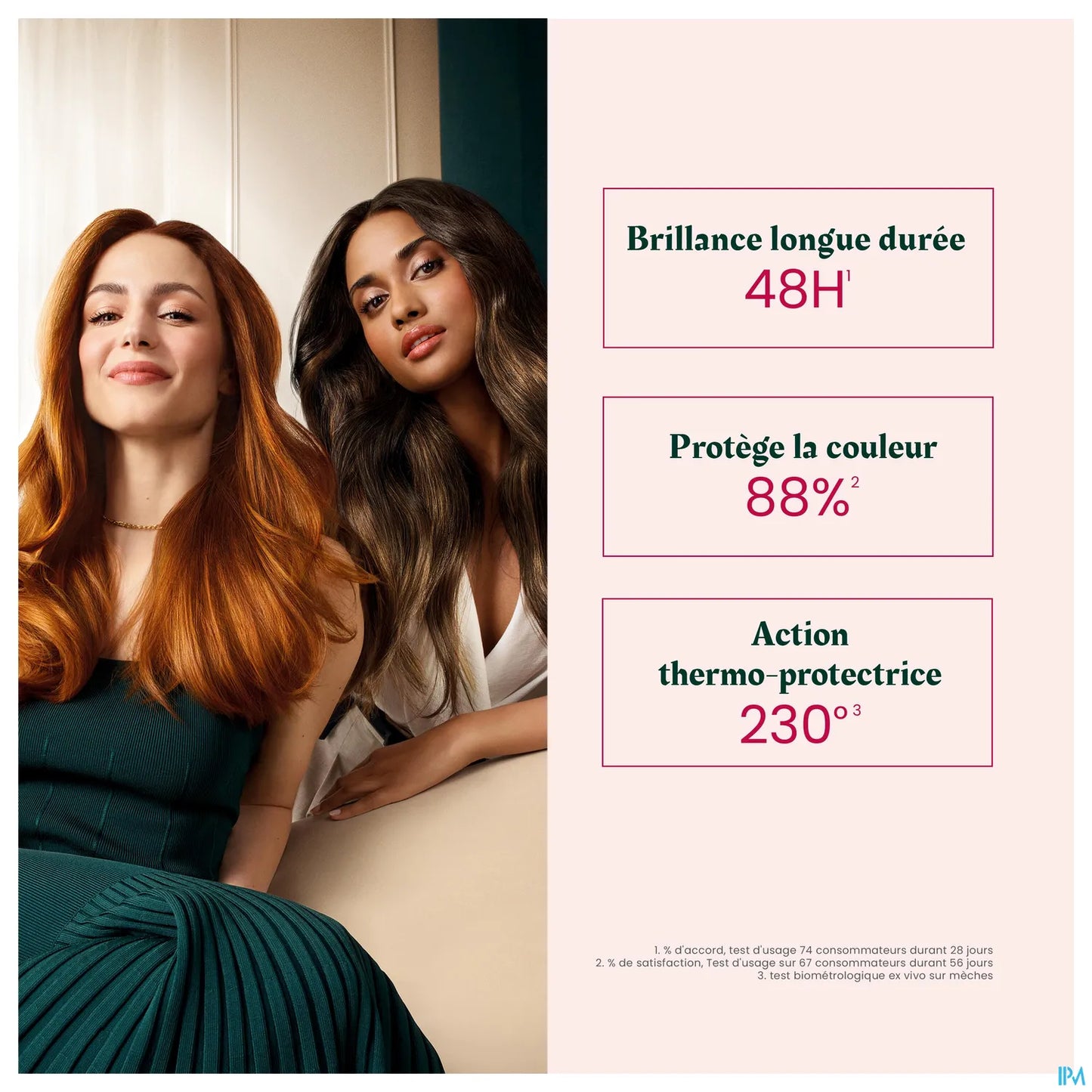Crema illuminante termoprotettiva Color Glow, flacone con pompa da 100 ml
