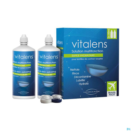 Soluzione multifunzione Horizane Vitalens 50 ml x 2