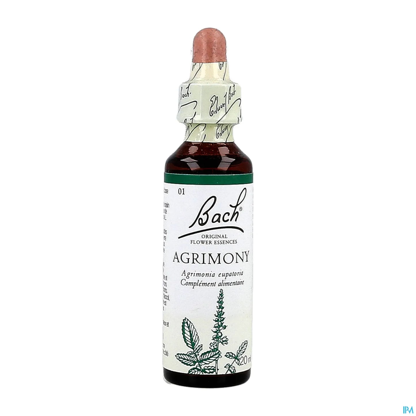 Agrimony N°01 Fleurs de Bach 20ml