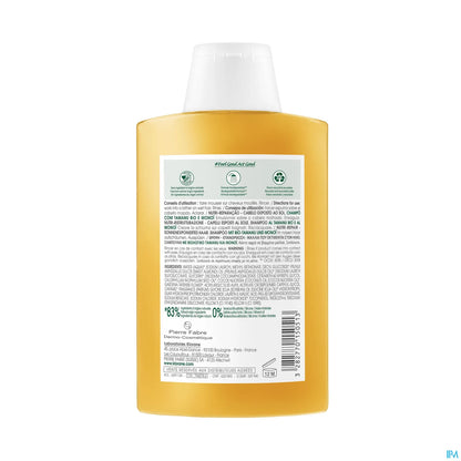 Shampoo Nutriente Solaire al Monoi e Tamanu Biologico 200 ml