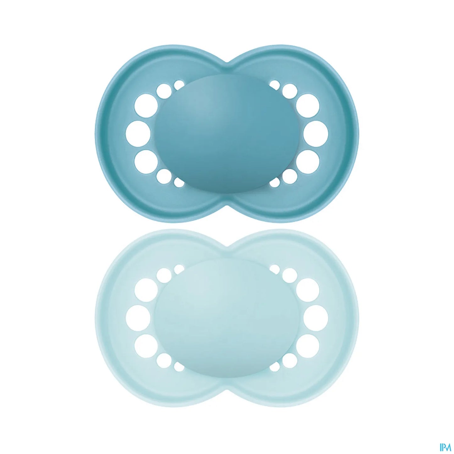 Ciucci originali Tendance in silicone 6 mesi e oltre blu 2 unità