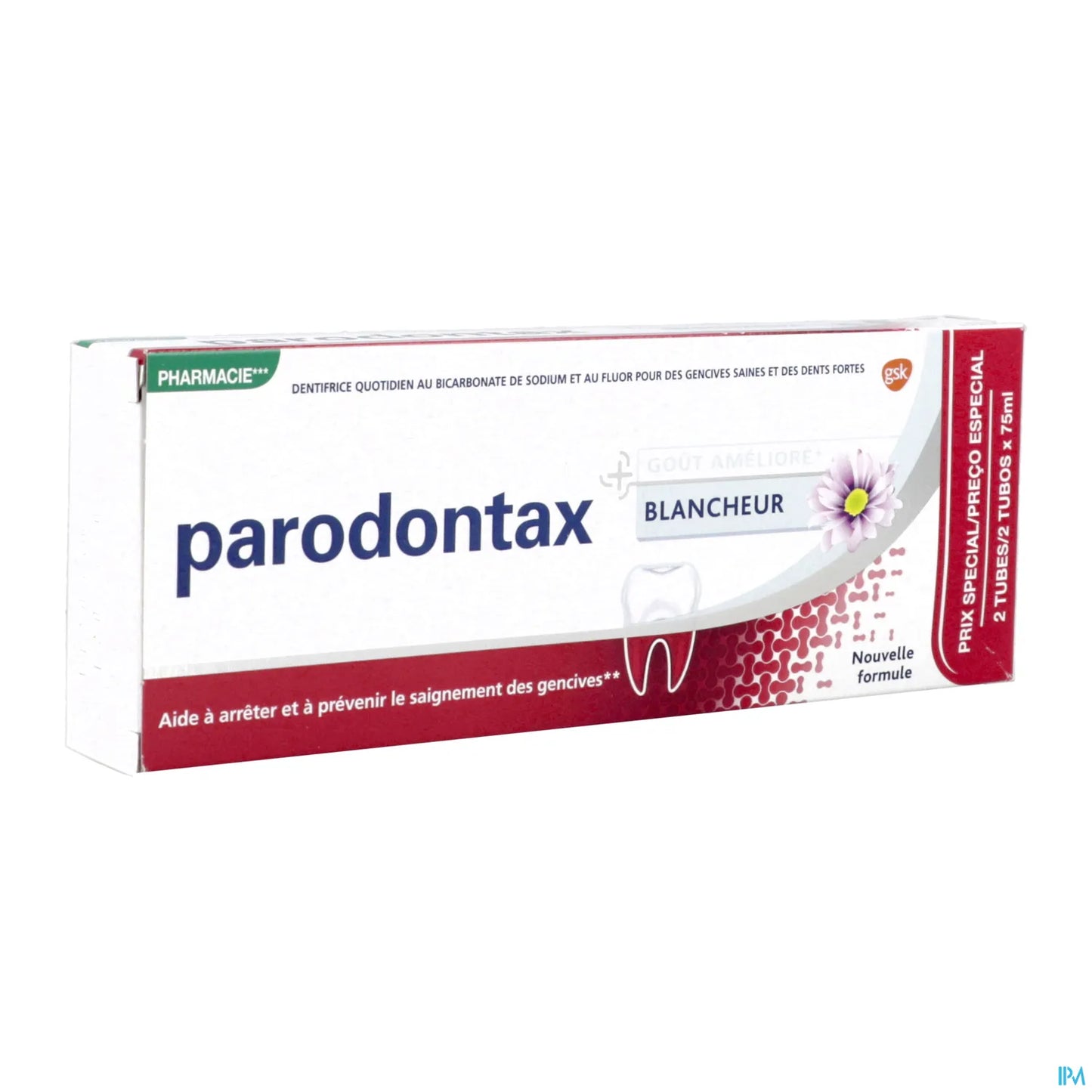 Blancheur Dentifrice Lot de 2x 75ml