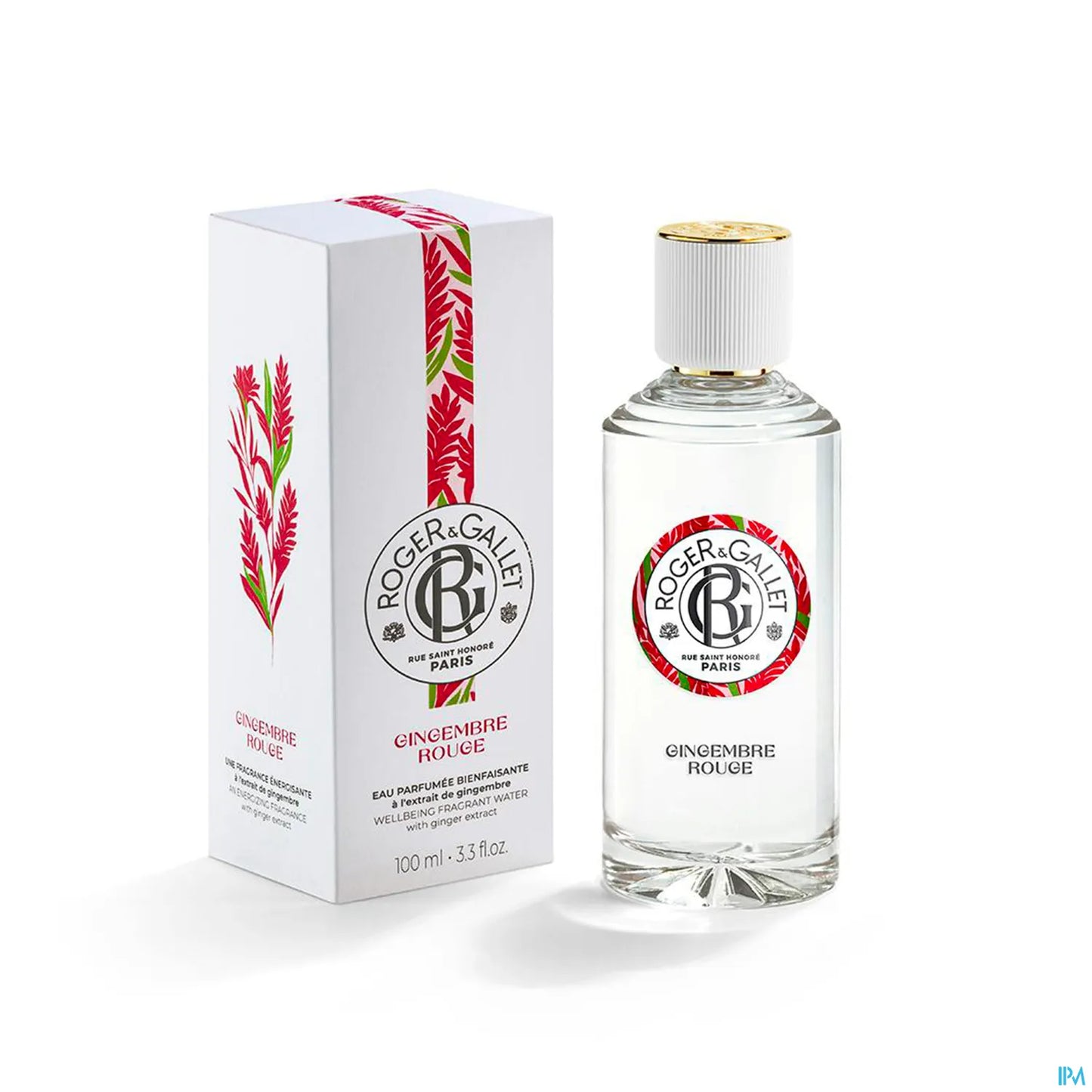 Acqua profumata benefica allo zenzero rosso 100 ml